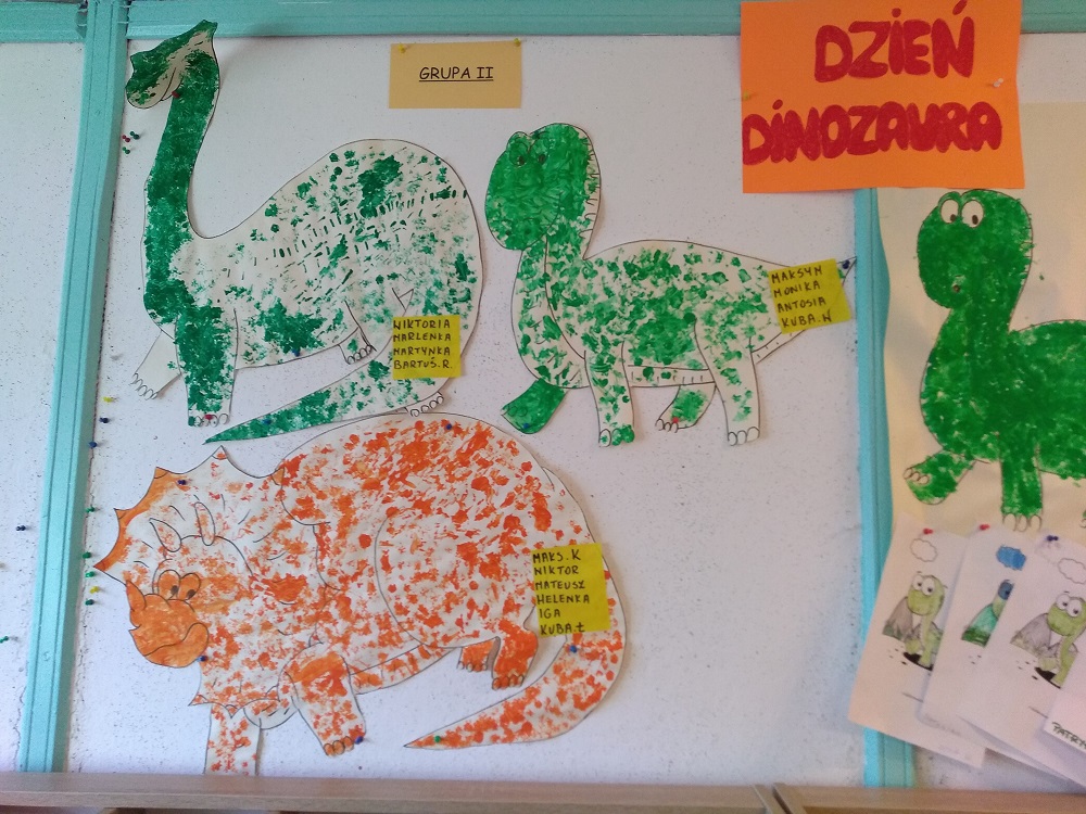 Dzie Dinozaura W Przedszkolu Przedszkole Miejskie Nr