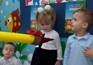 Pasowanie na przedszkolaka gr1