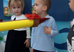 Pasowanie na przedszkolaka gr1