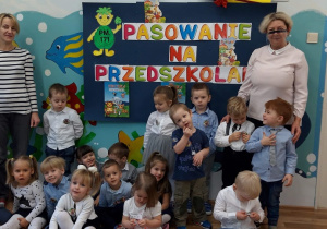 Pasowanie na przedszkolaka gr1