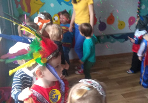 Bal Karnawałowy w grupie 1.
