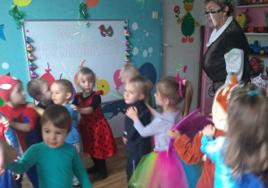 Bal Karnawałowy w grupie 1.