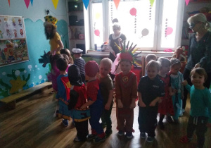 Bal Karnawałowy w grupie 1.