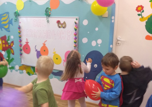 Bal Karnawałowy w grupie 1.