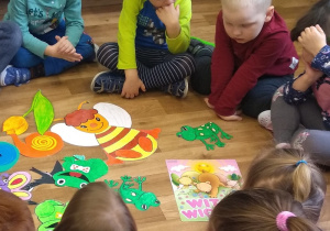 WIOSNA TUŻ, TUŻ- ZAJĘCIA W GRUPIE 1