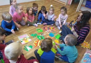 WIOSNA TUŻ, TUŻ- ZAJĘCIA W GRUPIE 1