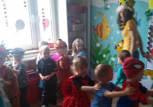 Bal Karnawałowy w grupie 1.